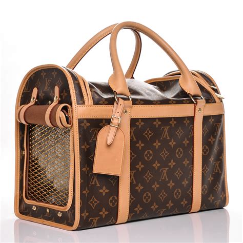 louis vuitton hund|louis vuitton dog bag monogram.